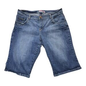 Mwah Denim Jean Shorts Womens 18w